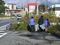 清掃活動の様子