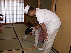 商業活動体験学習の様子